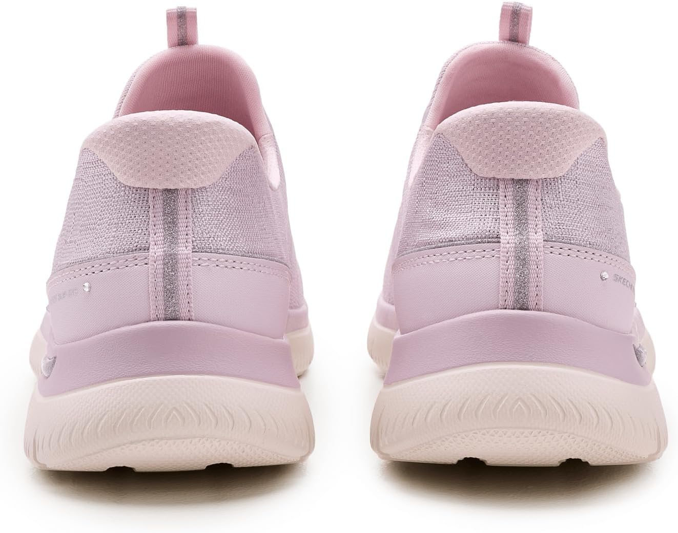 Skechers Women's Arch Fit Summits Lux Leopard Hands Free Slip-Ins Sneakers - Image 7