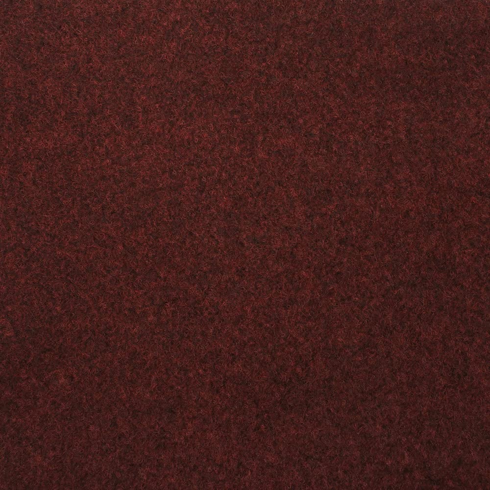 247Floors Contract Carpet Gel Backed Stain Resistant Hardwearing Loop Pile Home & Office (Red - 4m x 2m)