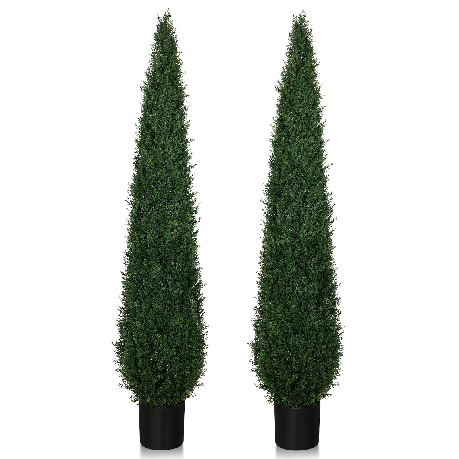 JOZHENJU 6FT Artificial Cedar Trees