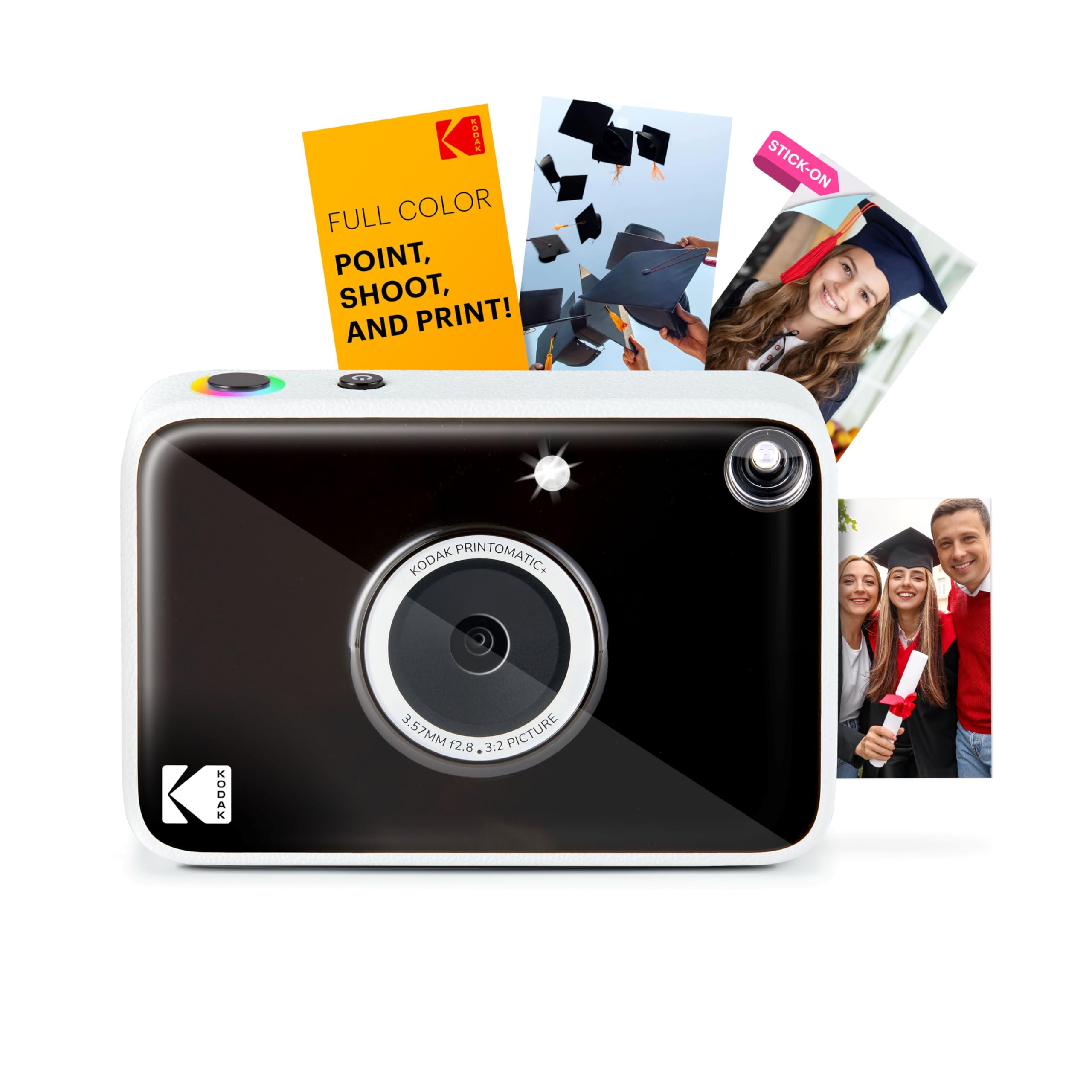 Kodak PRINTOMATIC デジタル インスタント プリント カメラ Amazon.com: Kodak Printomatic+ Instant Print Digital Camera (Black