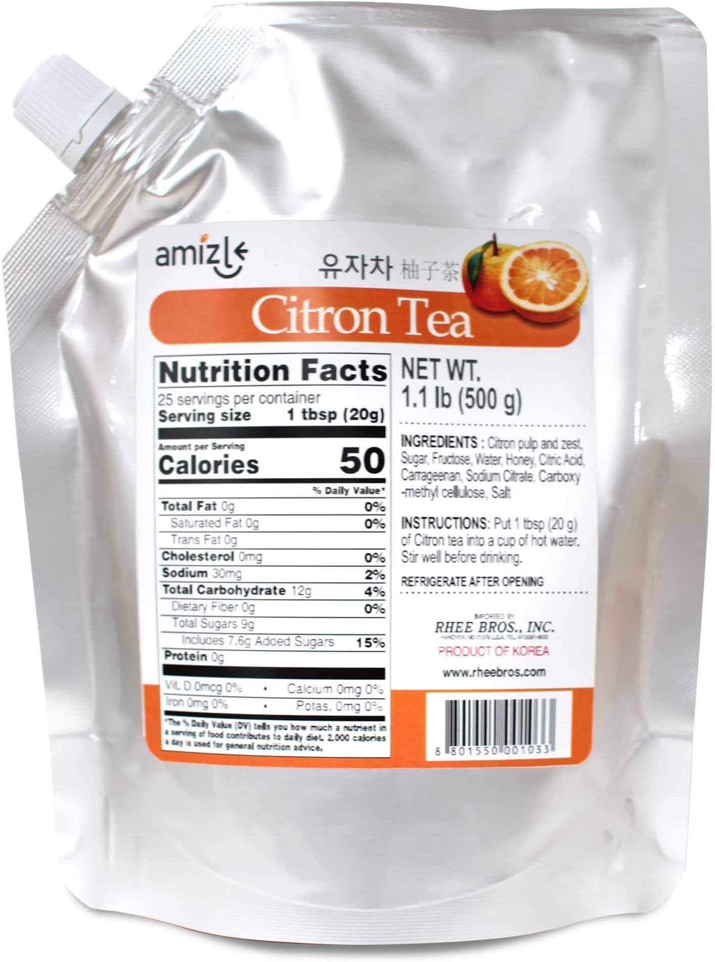 Amizle Citron Tea, 1.1 Pound