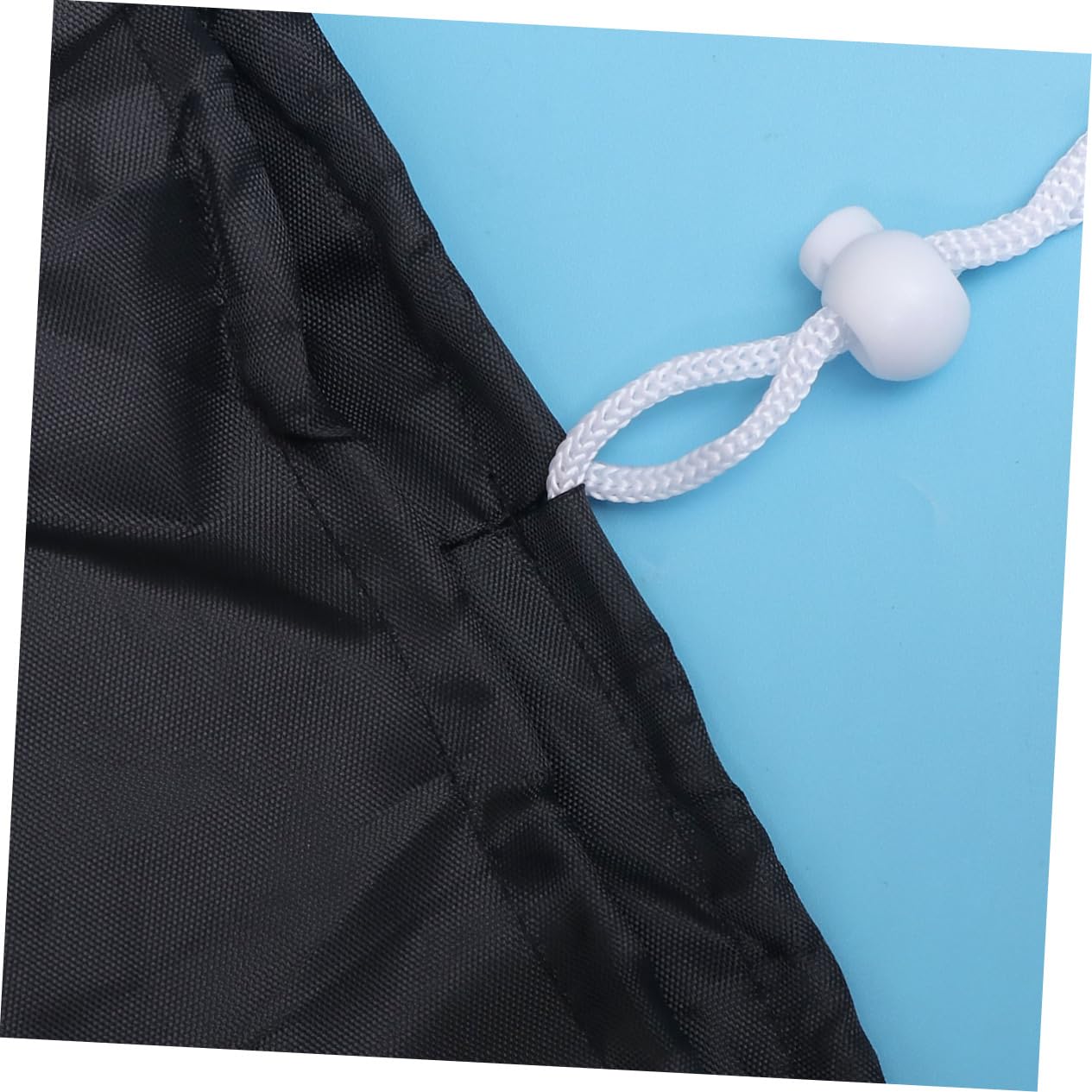 Toddmomy Mesh Backpack Tote Bag Foldable Beach Storage for Shells Black Design for Teens for Sand Water Activities