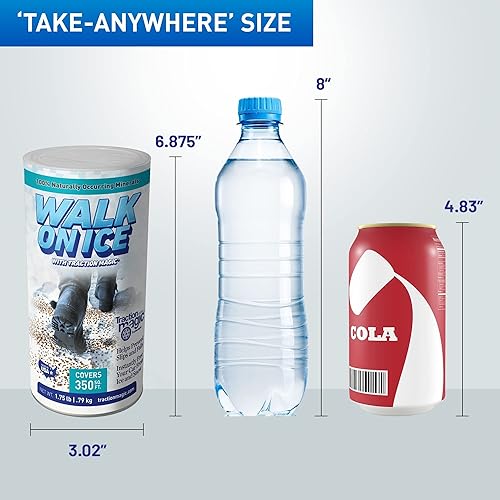 Miniatura 7 de Traction Magic Walk on Ice & Safe Paw Combo para agarre instantáneo y derretimiento de hielo, seguro para patas de perro y mascotas, aprobado por