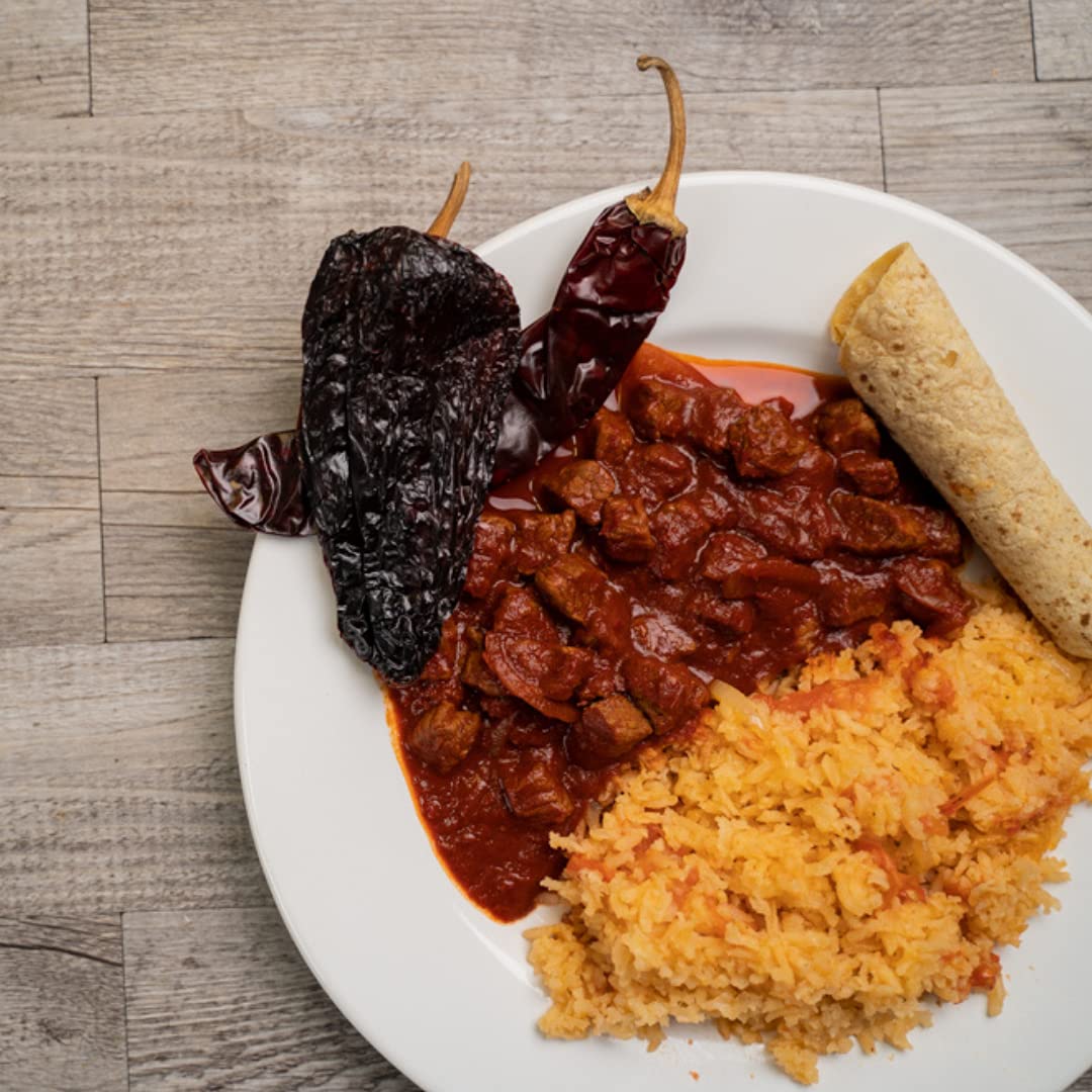 Buy OLÉ RICO Ancho Chiles Dried Peppers (16 Oz) Natural, Premium Dried Chiles Great for Mole