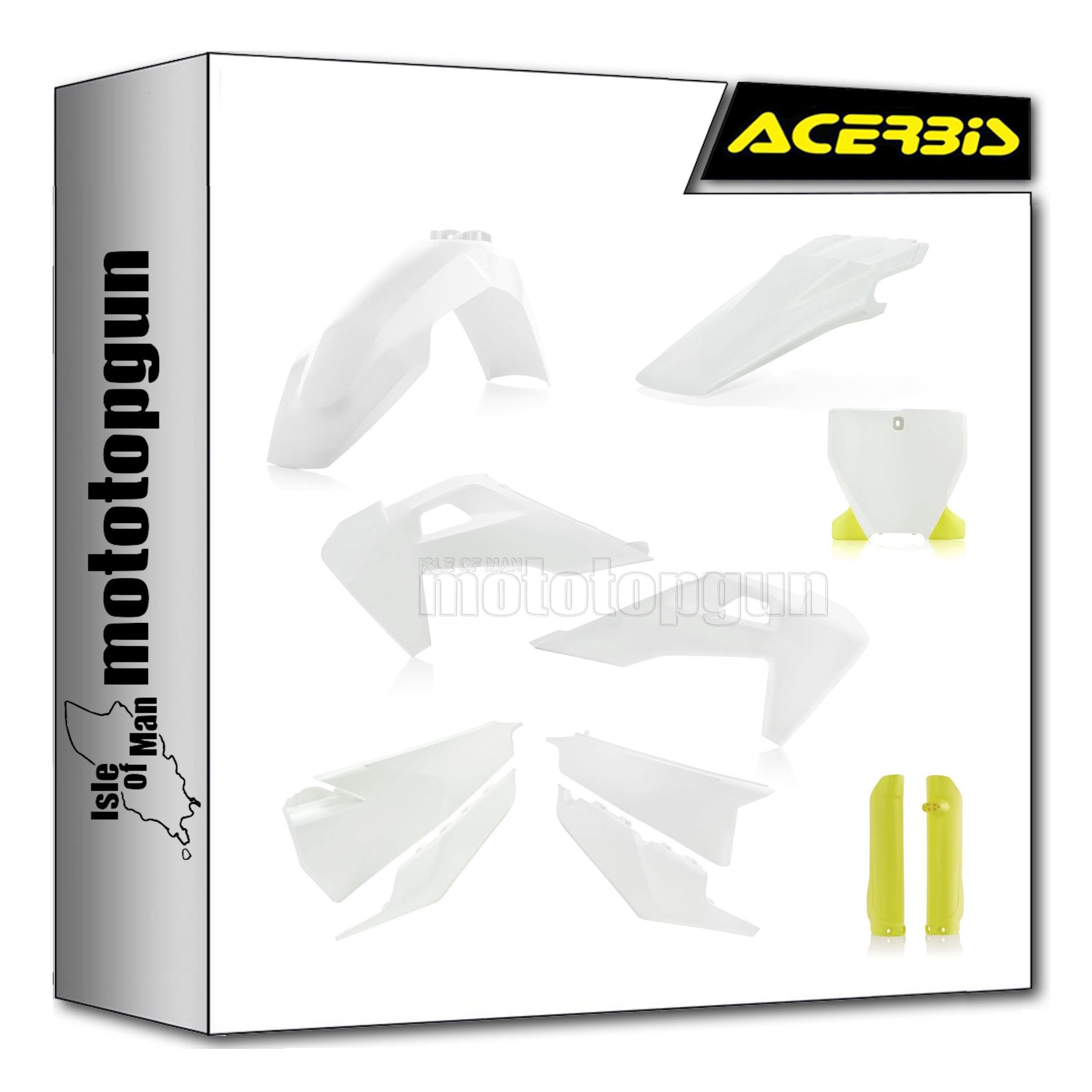 Kit cache carenage Acerbis pour Husqvarna FX 450 session enduro - 3