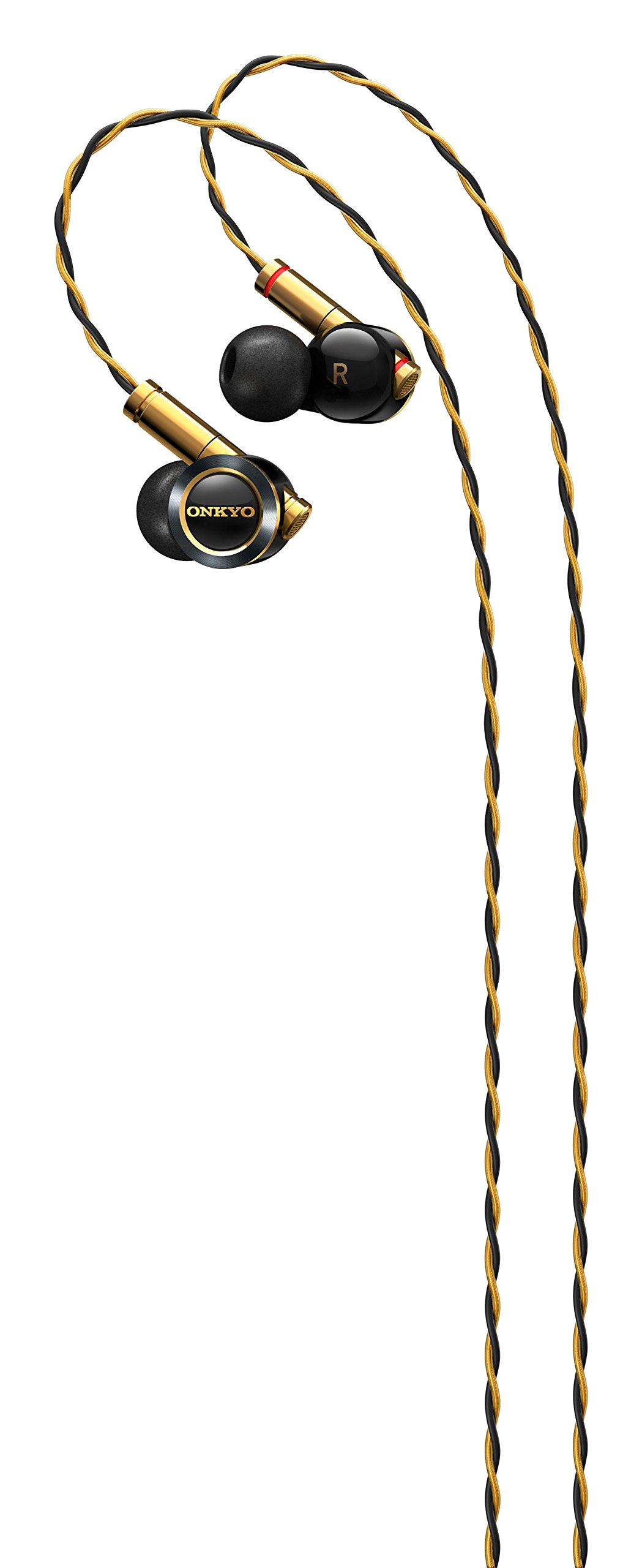 Onkyo High Resolution Headphone, Gold/Black (E900MB/27) : Amazon 