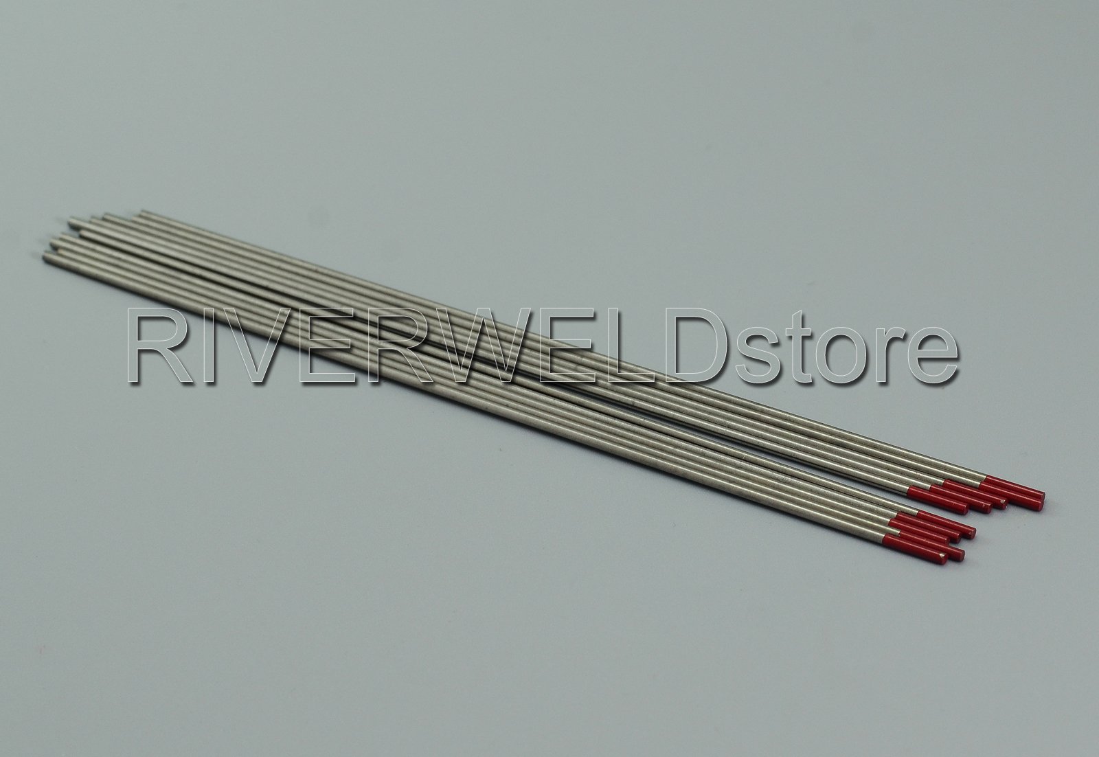 RIVERWELD 2% thoriated WT20 rosso saldatura TIG elettrodi tungsteno 1,6mm x 175mm 10pk