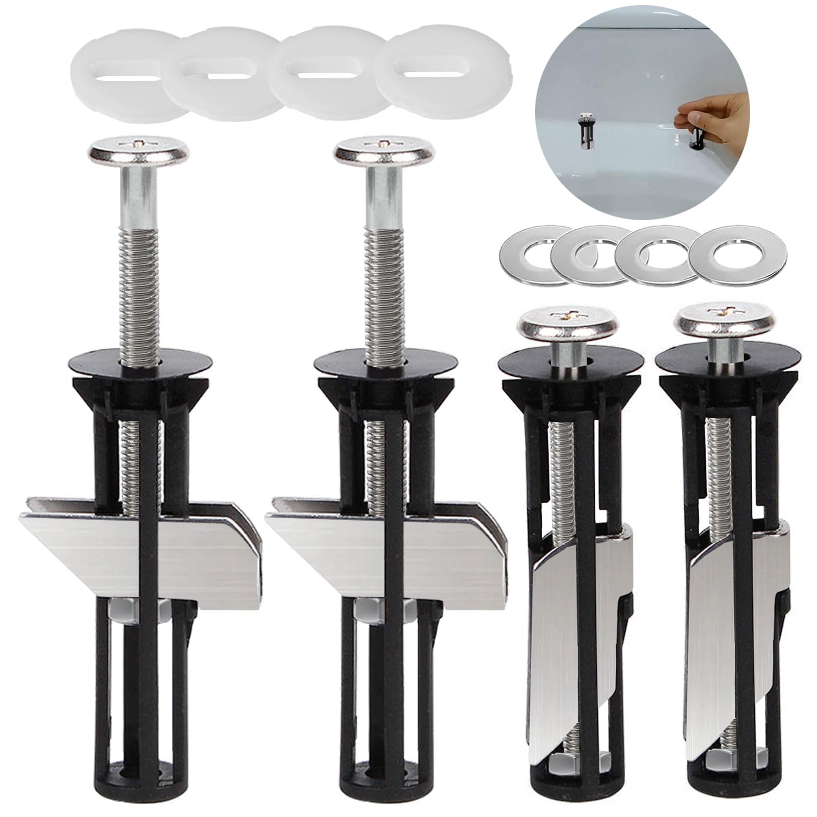 Heavy Duty Toilet Seat Fastener Bolt Kit