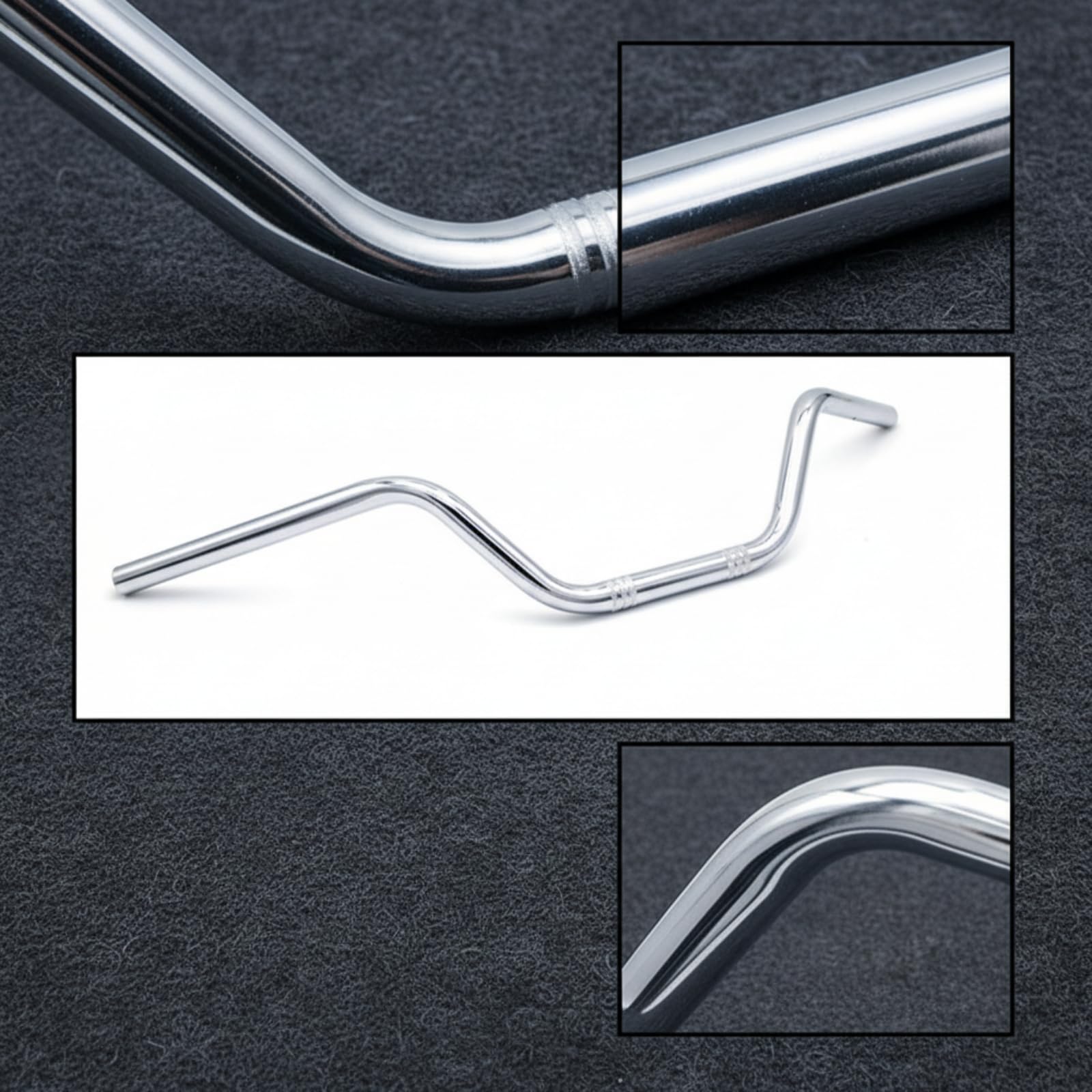 Manillar Estilo Resistente, Plateado