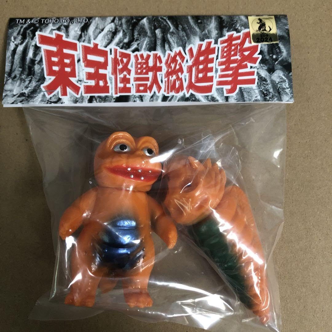 ワンフェス 2024 夏 サンガッツ本舗 ミニラ モスラ&幼虫 Sofvi モスラ