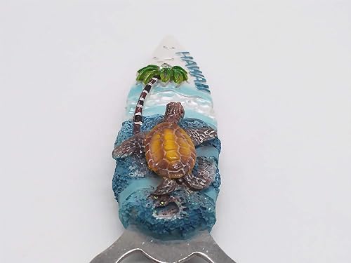 Miniatura 7 de Hawaii USA - Abridor de botellas con imán de nevera 3D, regalo de recuerdo, decoración para el hogar y la cocina, calcomanía magnética Hawaii