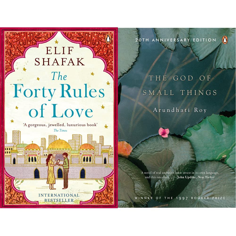 The Forty Rules of Love & God of Small Things: Booker Prize Winner 1997- English Product Bundle