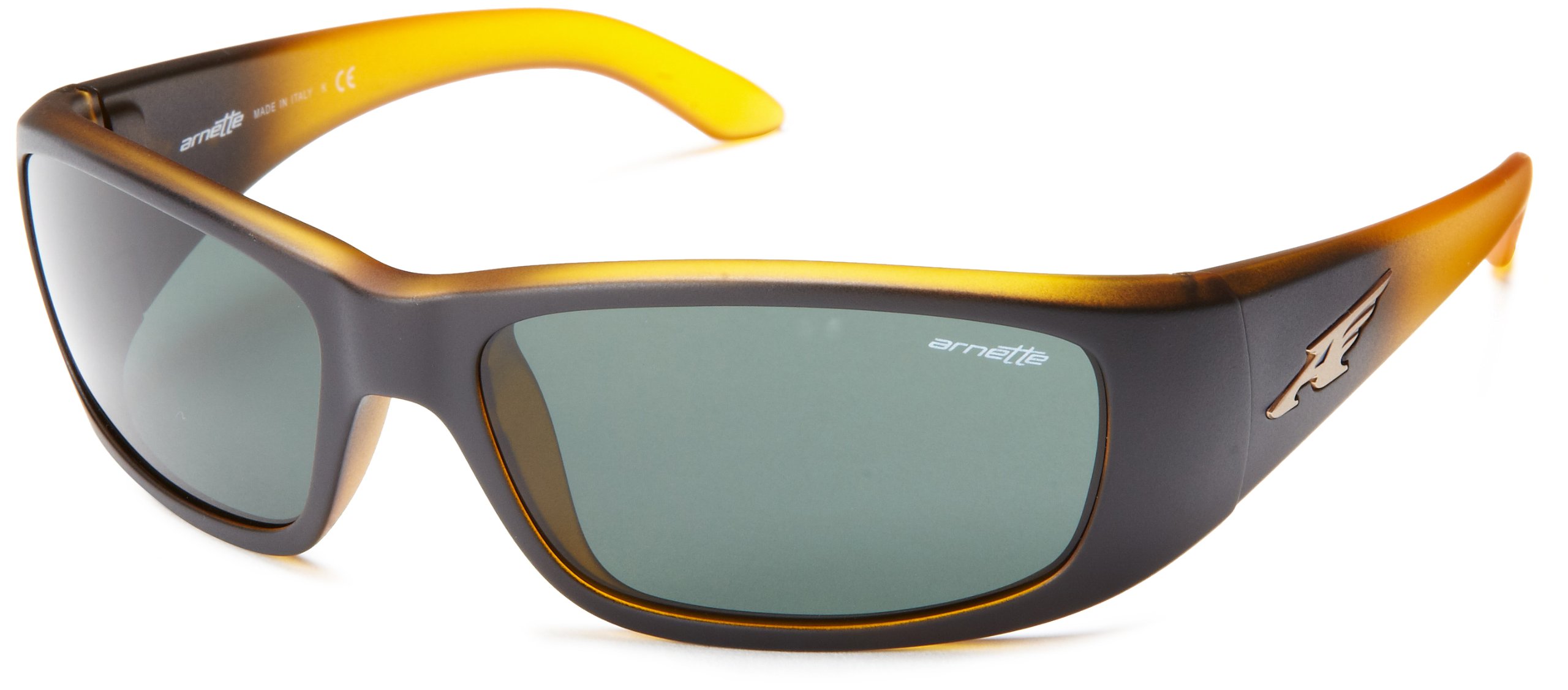 Arnette Quick Draw AN4178-03 Wrap Sunglasses,Matte Black,59 mm