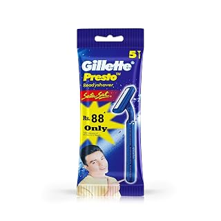 Gillette Men Presto Sata Sat Razor- 5 Count