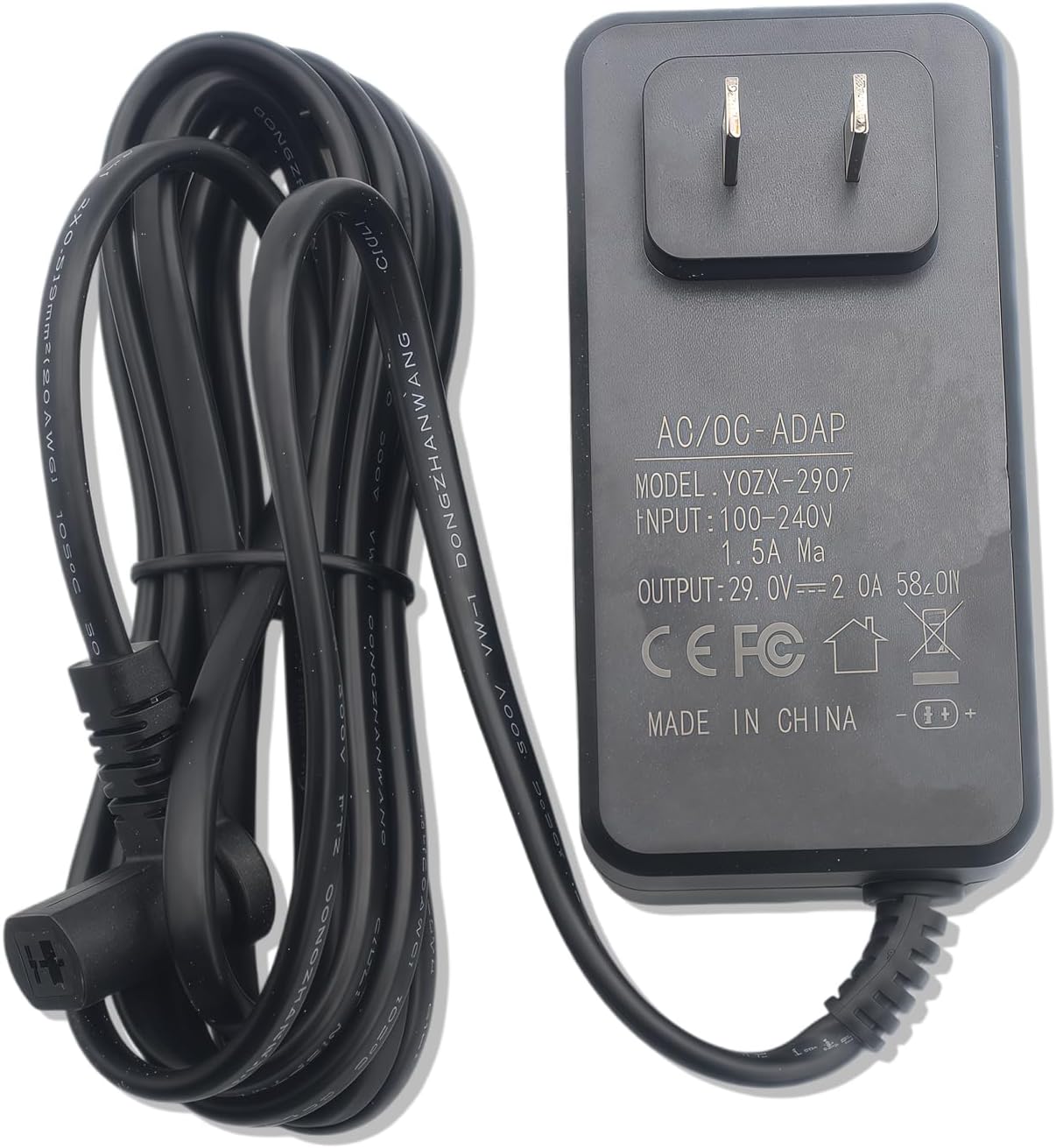 29V 2A Switching Adapter KDDY008M Fit for Kaidi Recliner Sofa Lift Chairs Power Supply Adapter, Replace ZBHWX-A290020A W52RA73-290018 HXY-270V2220A KDDY001 KDDY008 KDDY008F Recliner