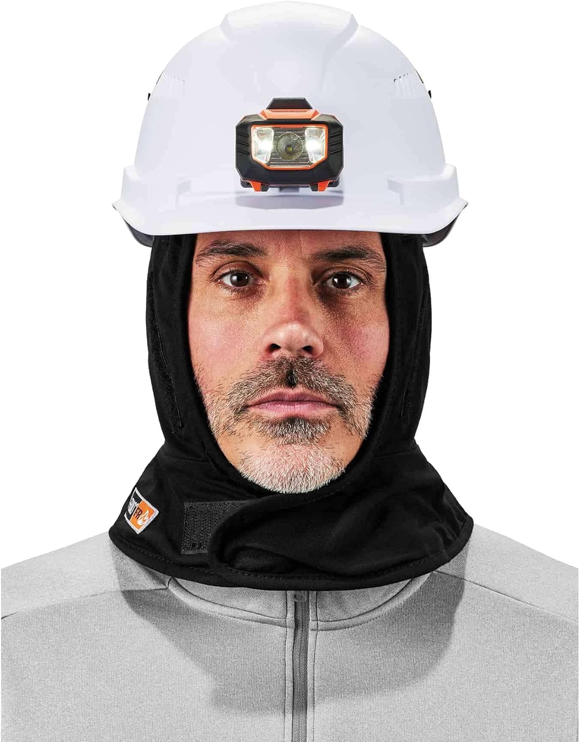 Ergodyne Winter Hard Hat Liner, FR Rated, Thermal Fleece Lining, Shoulder Length, N-Ferno 6882, Factory