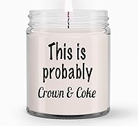 Vista 210 de Smile Theres - Velas de bola de fuego para mujeres, regalos para ella, esposa, novia, regalos de cumpleaños para mujeres, mamá, mejor amiga, vela