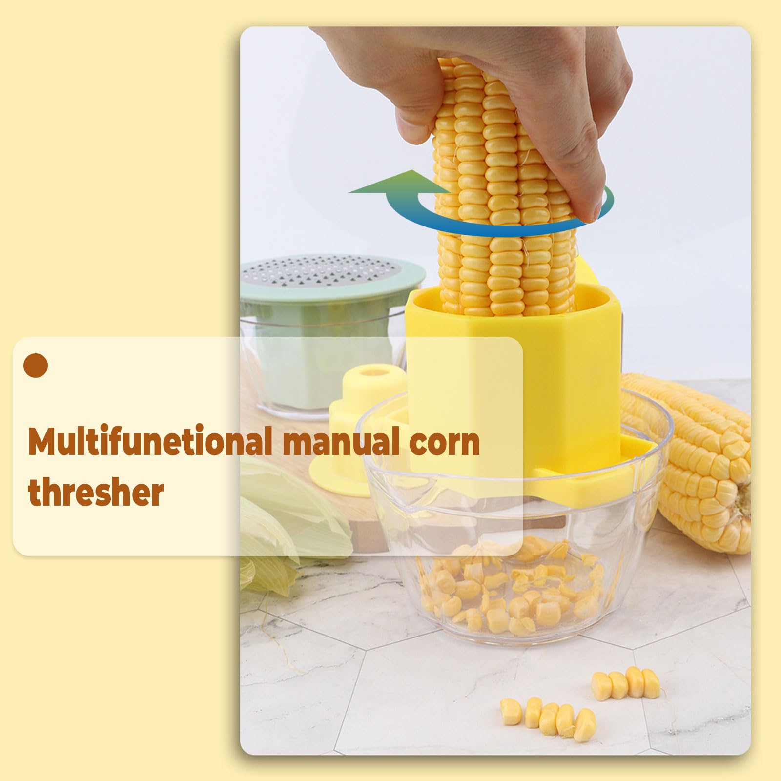 Pelapatate Per Mais - Pelapatate Per Pannocchie Di Mais - Foto 3