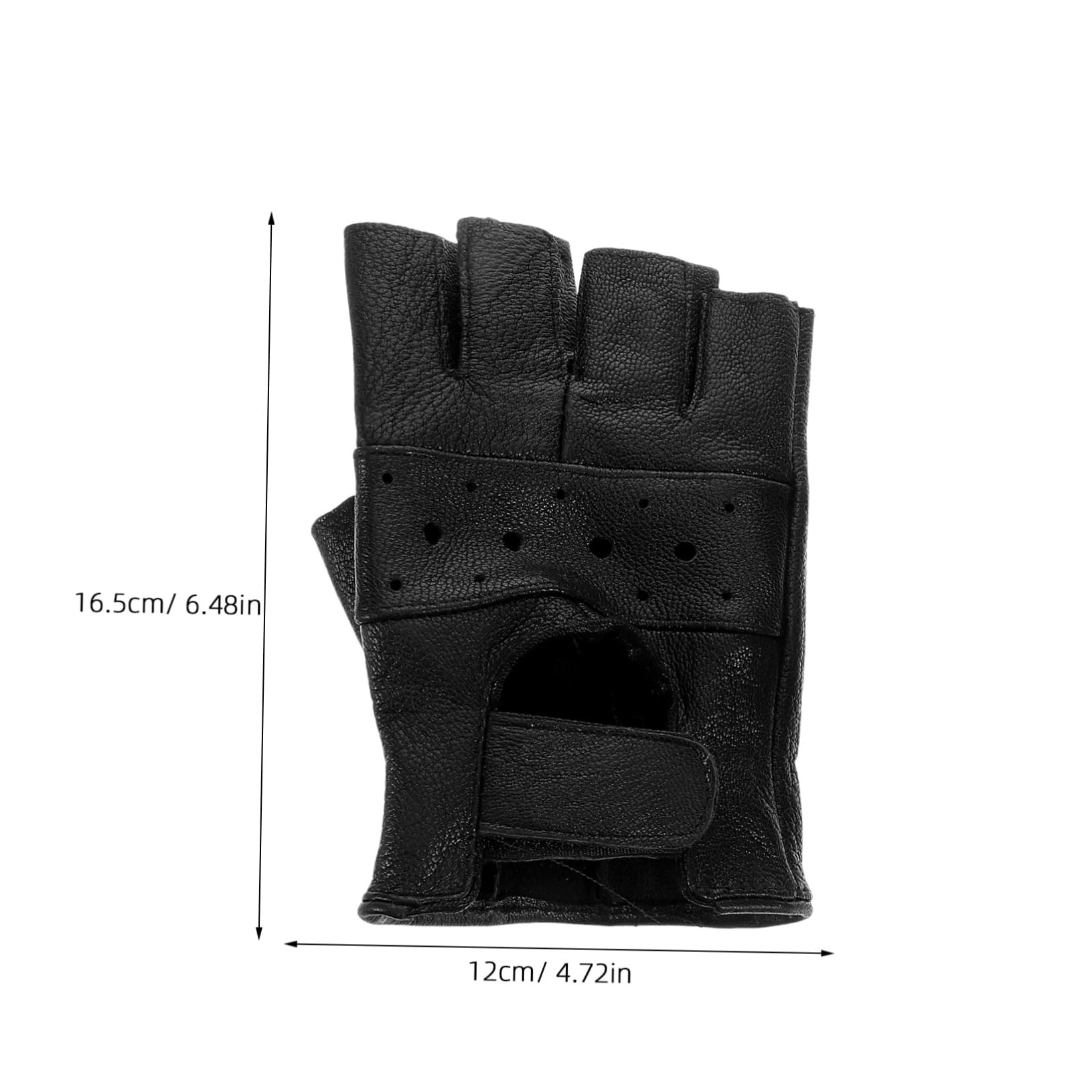 Happyyami Men's Half Finger Gloves Weightlifting Gloves for Men Wrist Support Soft Comfort Breathable Outdoor Sports Fitness Training