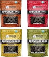 Vista 8 de Huesos de salud dental indígena: aliento fresco original grande 17oz