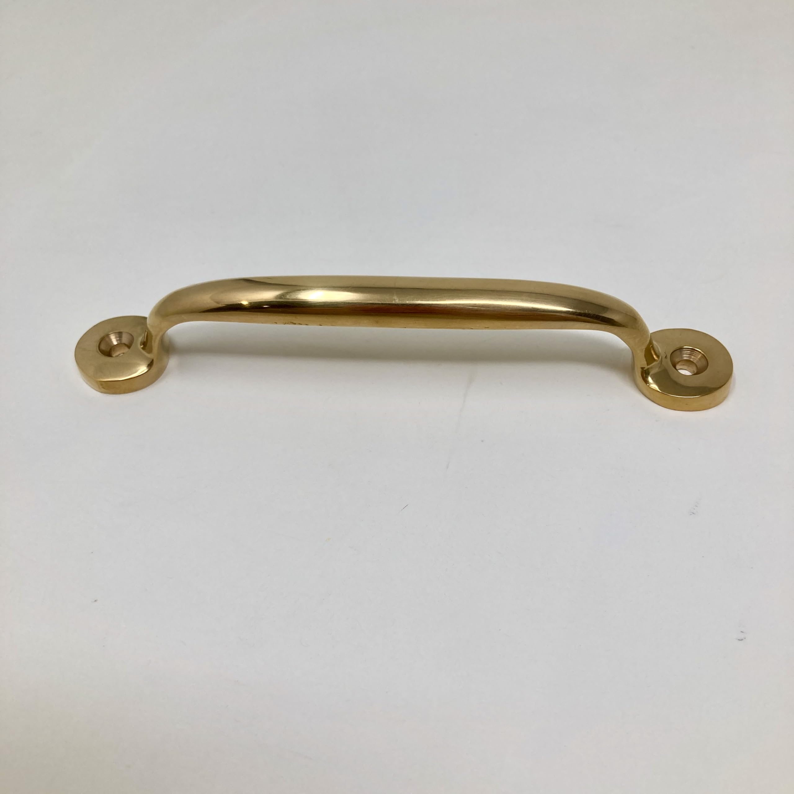 Polished Brass UNLACQUERED Cabinet Knobs and Handles (Pull Handle 120mm)