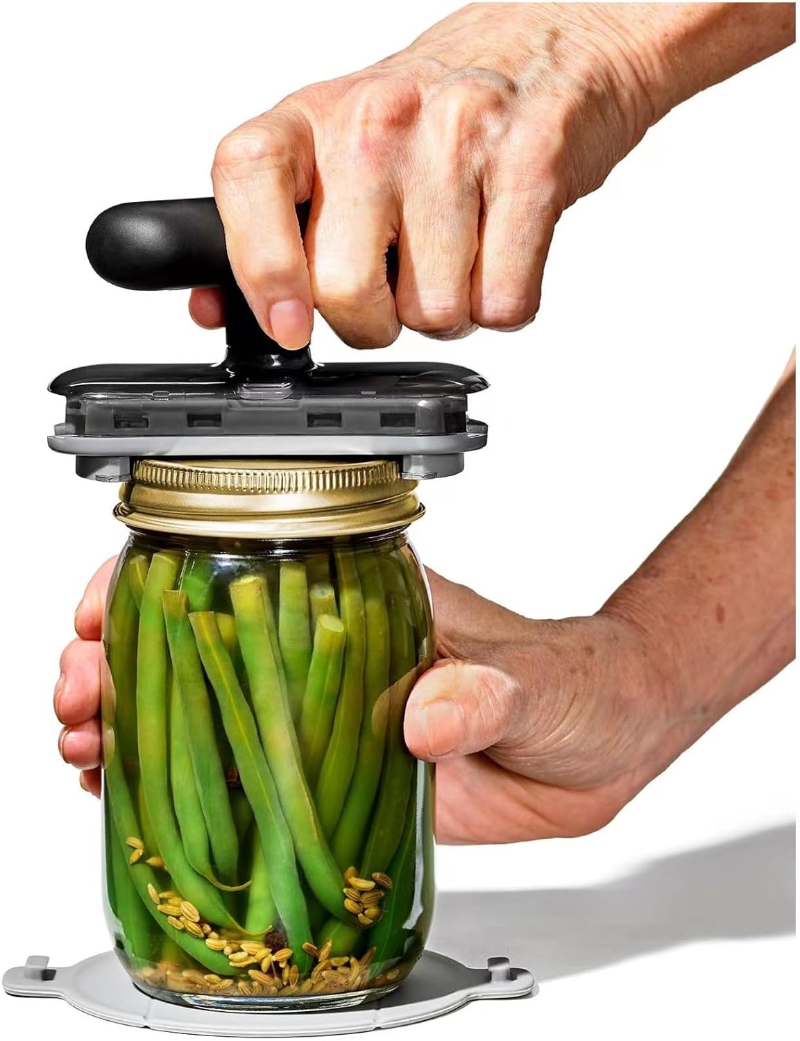 1pc Adjustable Jar and Bottle Opener – Smoothly Adjustable Design, Comfortable Easy-Grip Handle, Multifunctional for Various Containers, Reliable Manual Can Opener for Hassle-Free Effortless Access