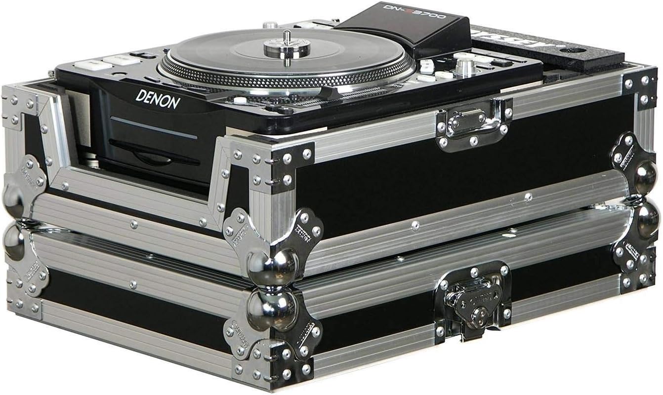 Odyssey FZCDJ Flight Zone Ata Case for Single Large Format CD Player
