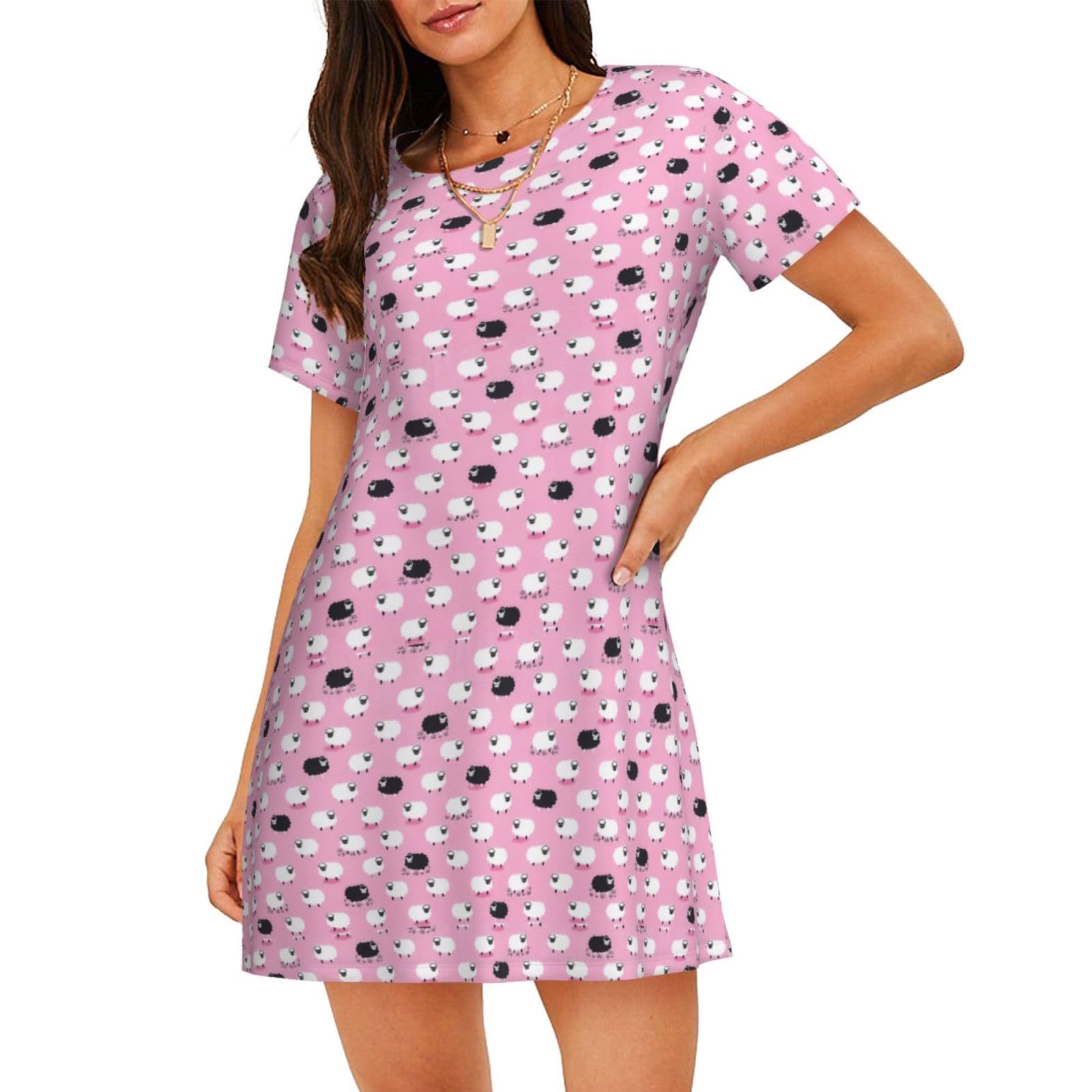 Chemise de nuit légère pour des nuits douces et sereines - 8