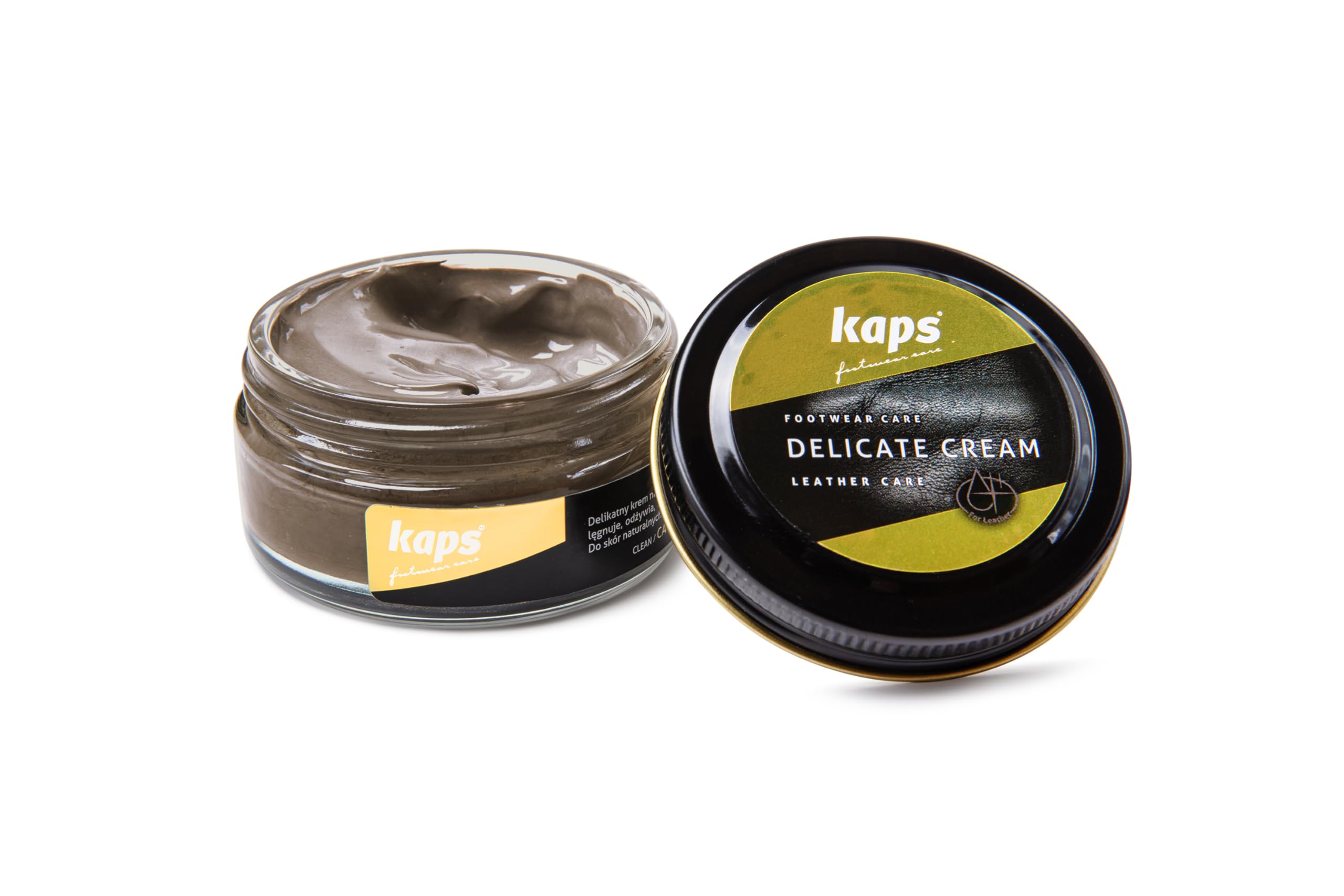 Kaps Leather Shoe Cream - Shoe Care Polish and Colour Conditioner | Refreshes Appearance | For Boots, Handbags, Furniture | Intensive Leather Care and Nourishing | 70 + Shades 50ml — view 31