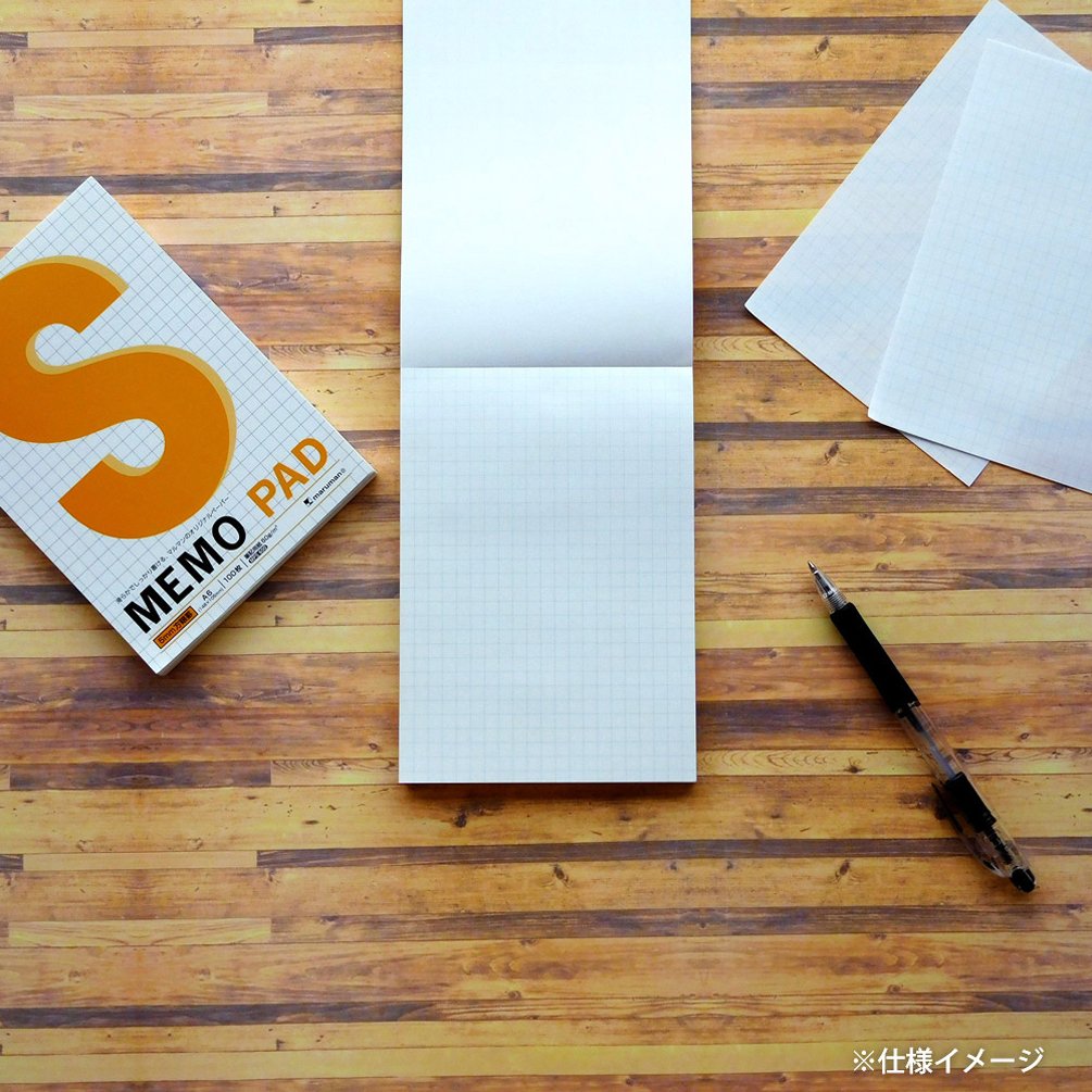 Amazon.co.jp: maruman A6 メモパッド 5MM方眼罫 P174A