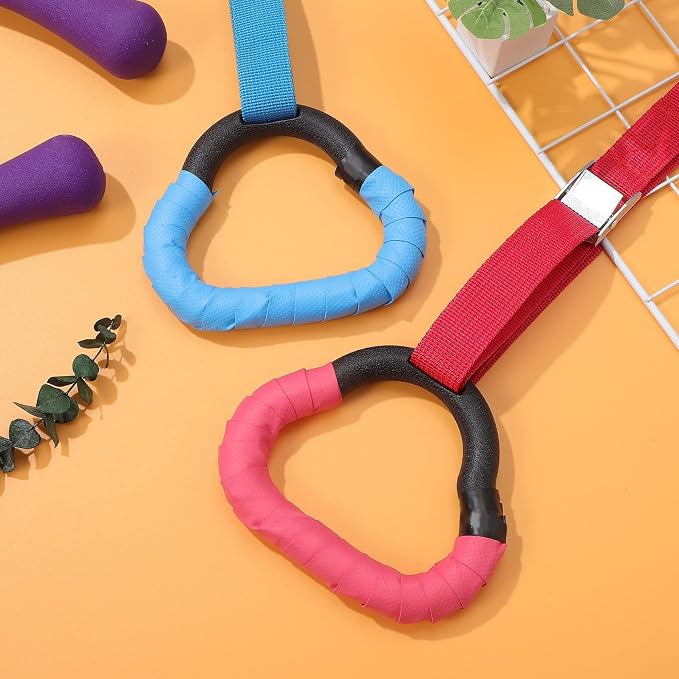 Anillas de Gimnasia Ajustables YARNOW 2 Pares con Cintas 1m miniatura 5