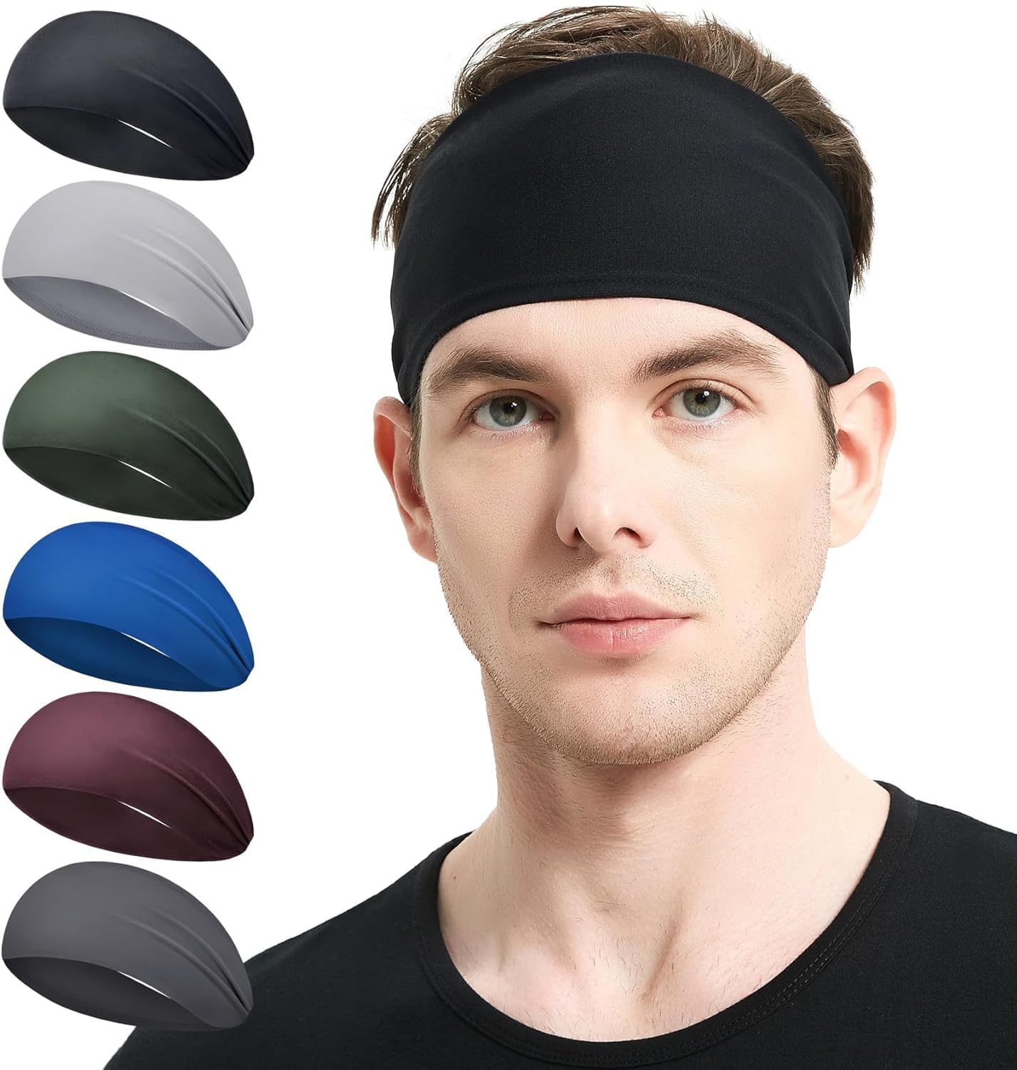 See full amazon price history chart for PAROPKAR Multi Sports Stretchy Headbands for Men for Football Cycling Basketball Yoga Fitness Workout Unisex Quick-Dry Sweatband (Multi Colour - 01) PAROPKAR Multi Sports Stretchy Headbands for Men for Football Cycling Basketball Yoga Fitness Workout Unisex Quick-Dry Sweatband (Multi Colour - 01) (B0CVTVSTJJ) Amazon Price History, Amazon Price Tracker