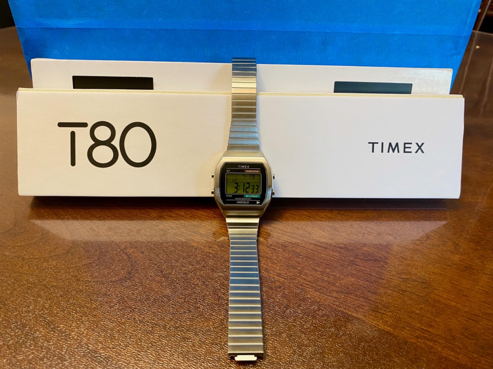 OOZOO Timpieces - rosé goudkleurige horloge met rosé goudkleurige roestvrijstalen