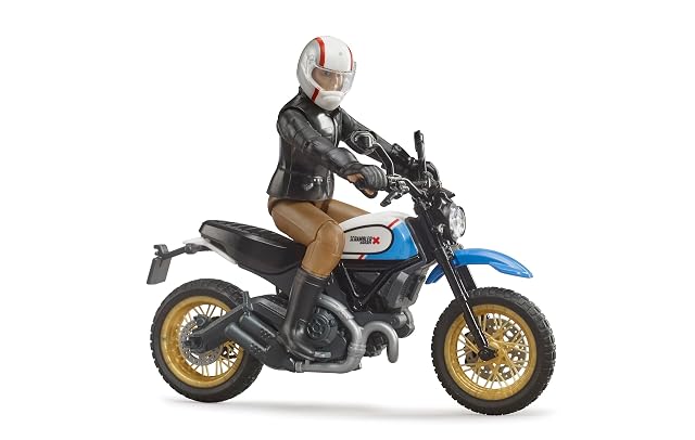 Foto 4 de 4 de Bruder 63051 - Ducati Scrambler Desert Sled con Conductor