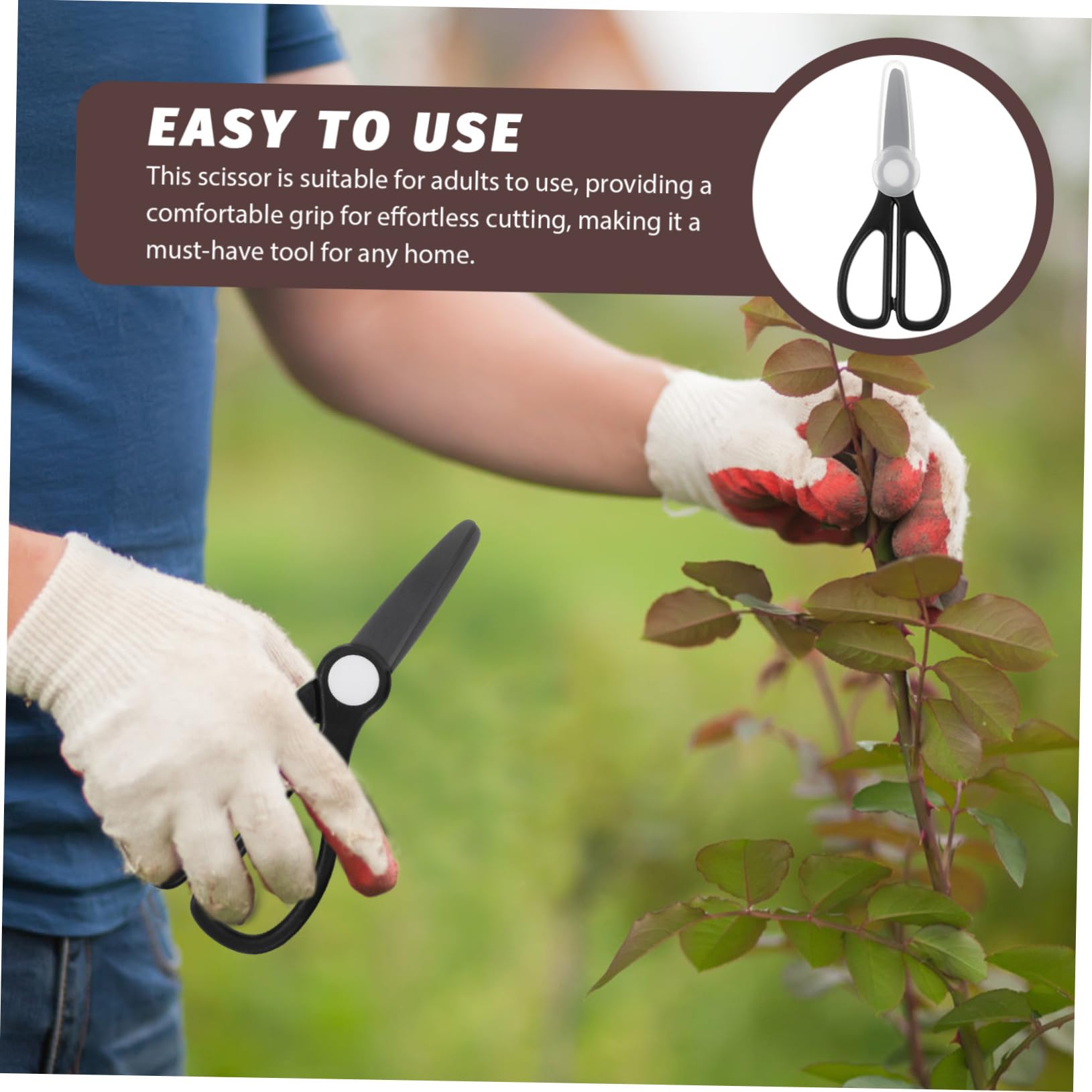 ULTECHNOVO 5stücke Küchen Und Garten-schneideschere Multifunktionale Rostfreie Schere Mit Ergonomischem Griff Für Präzises Schneiden Küche Und Garten