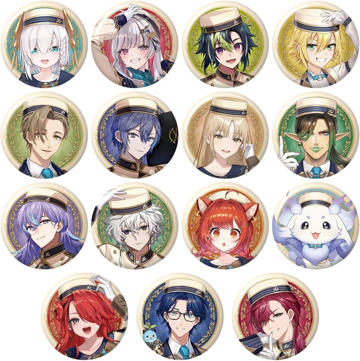 にじさんじEN Seible缶バッジ×50個 Amazon.co.jp: にじさんじ 缶バッジビスケット2 12個入りBOX (食玩