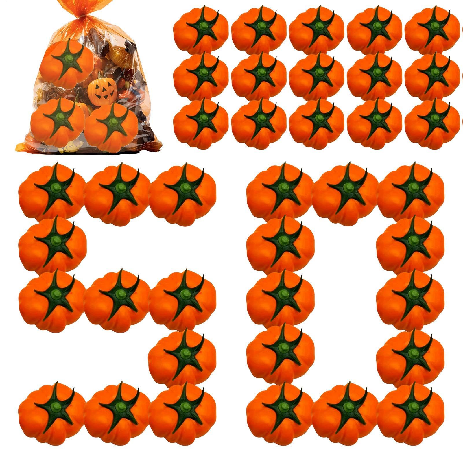 Citrouille décoration d'automne en mousse pour votre table à manger et cheminée