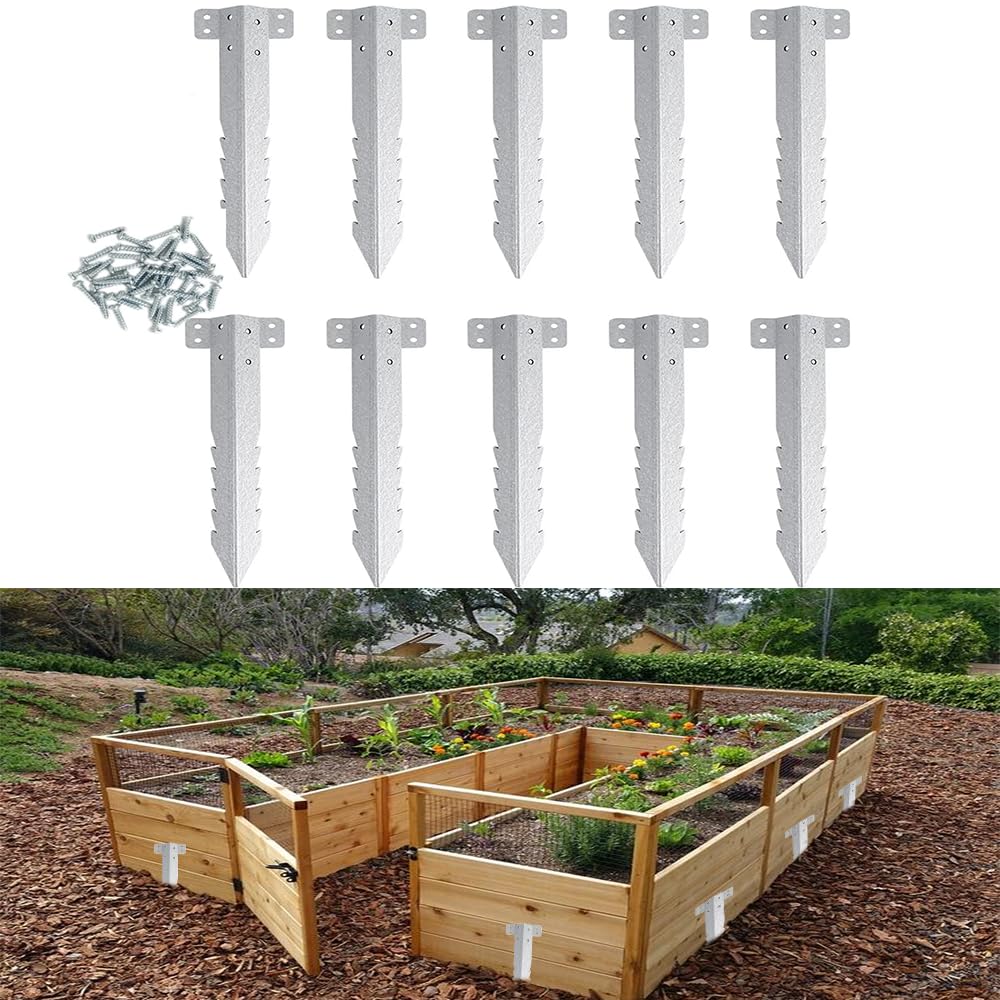 Railway Sleepers Brackets 255mm 10 Pack
