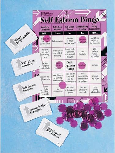 S&S Worldwide Self Esteem Bingo! Game For Adults