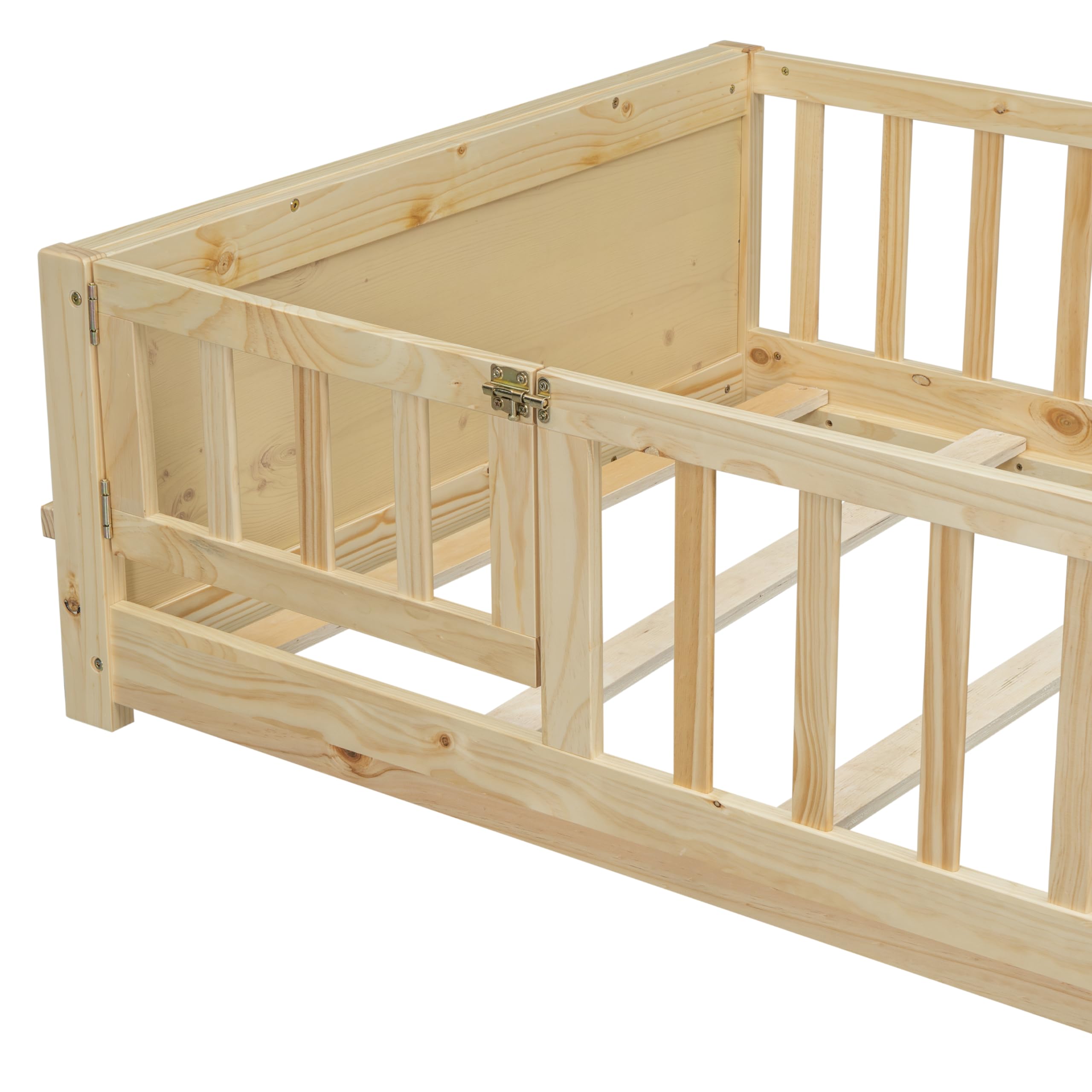 Amazon｜XDOUT ツインサイズ フロアベッドフレーム 木製モンテッソーリ