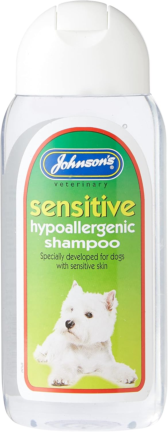 Johnsons Vet Hypo-Allergenic Shampoo, 200 ml, transparent Johnsons Vet Hypo-Allergenic Shampoo, 200 ml, transparent