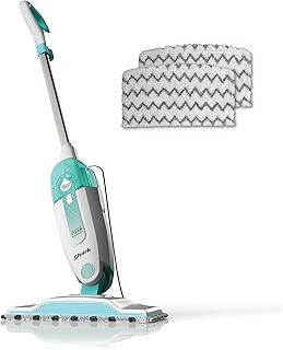 Shark S1000 Steam Mop with 2 Dirt Grip Pads, Lightweight, Safe for all Sealed Hard Floors like Tile, Hardwood, Stone, Lami...