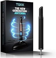 Vista 49 de TEKK Short Antenna Compatible with Cooper 2023 / Designed for Optimized FM/AM Reception / 4.8 Inches
