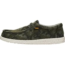 HEYDUDE Mens Wally Stretch Jersey Camo