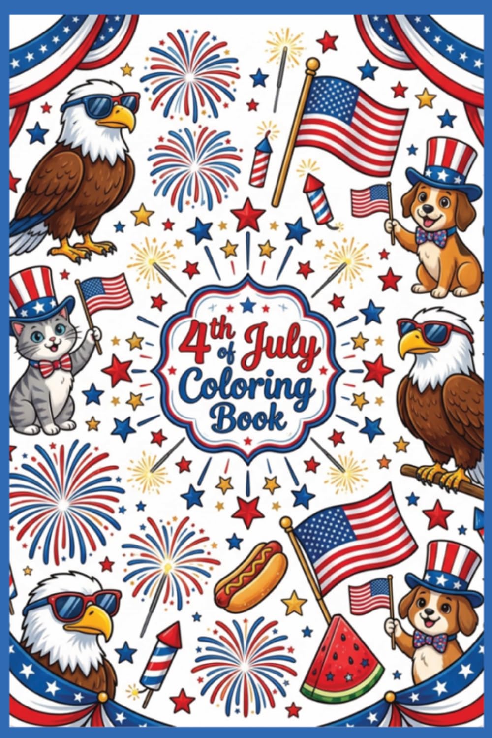4th of July Coloring Book