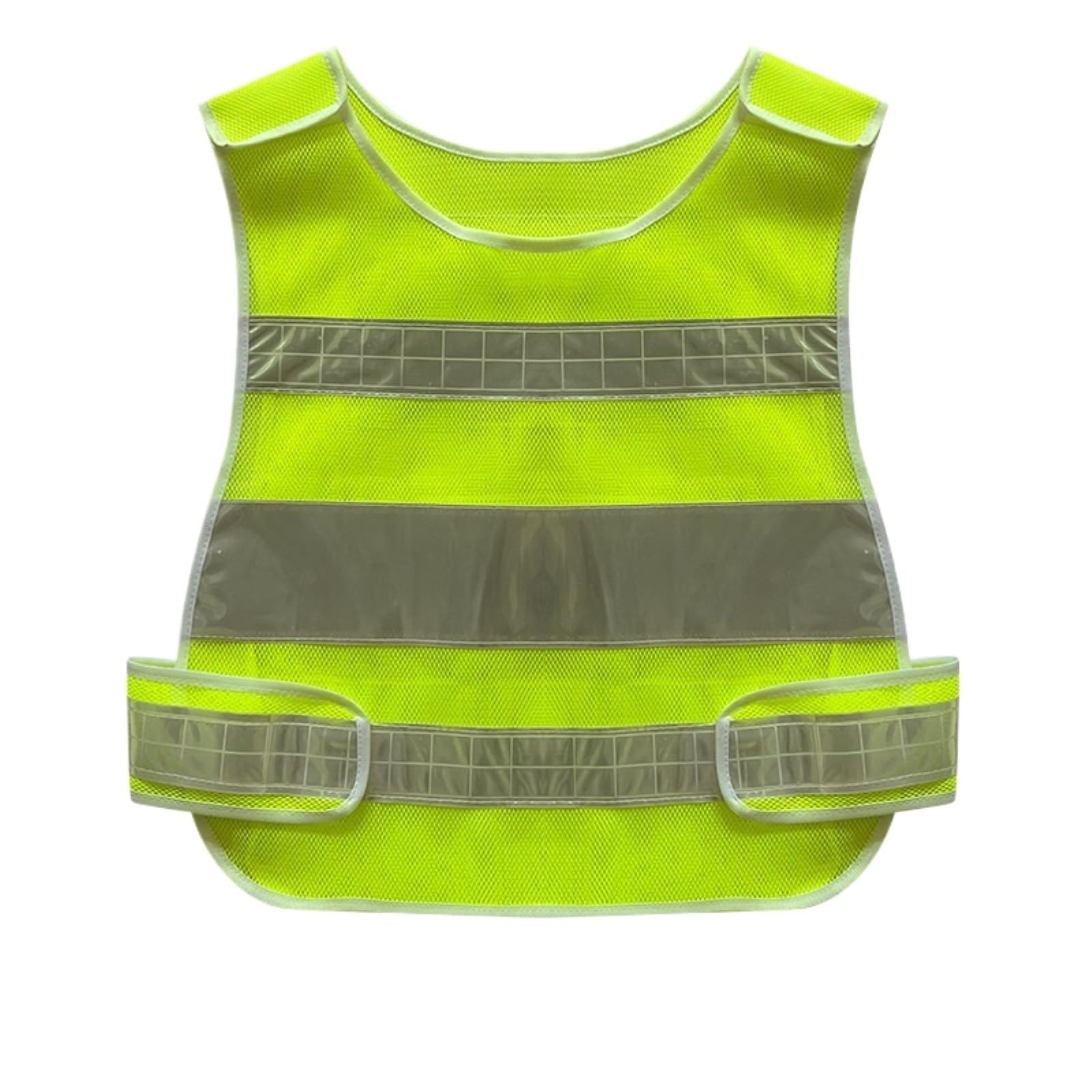 chaleco de alta visibilidad, Chaleco reflectante de seguridad for construcción, verde, negro, talla única