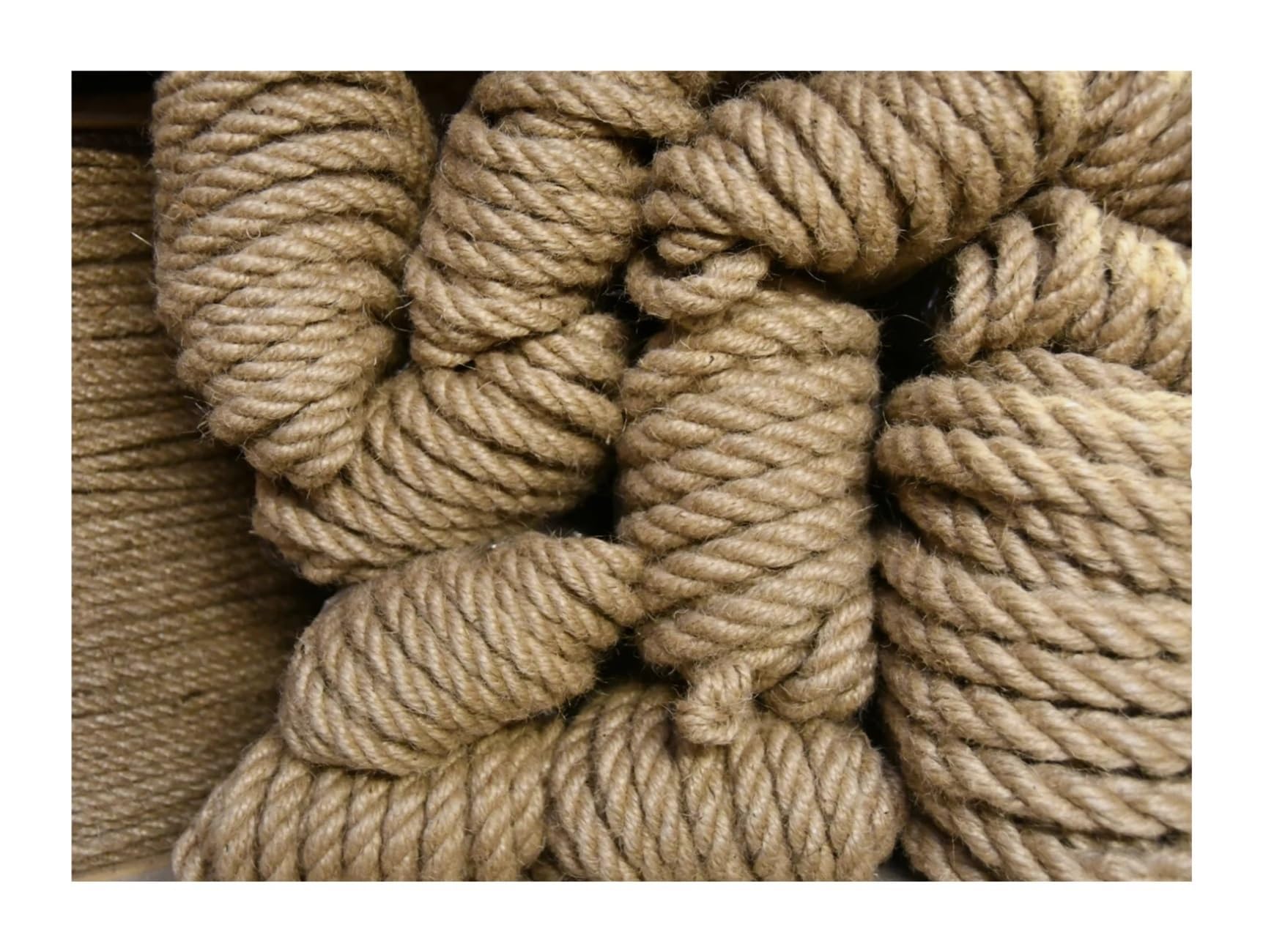 8/10/14/16/20 mm x 5–100 m, natürliches Hanfseil, Juteseil,(10M,8mm)