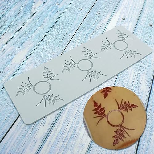 Miniatura 6 de Moldes de silicona 3D de hojas huecas para chocolate, molde de panal, abeja, caramelo, patrón de flores, molde para fondant, decoración de tartas de