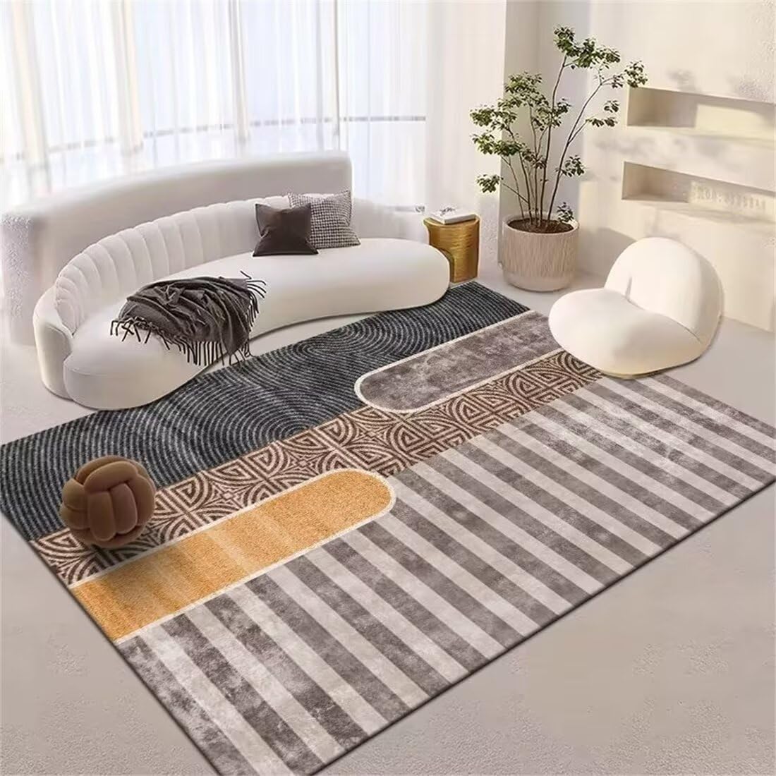 Tapis lavable en machine 120x200 durable et anti-salissure