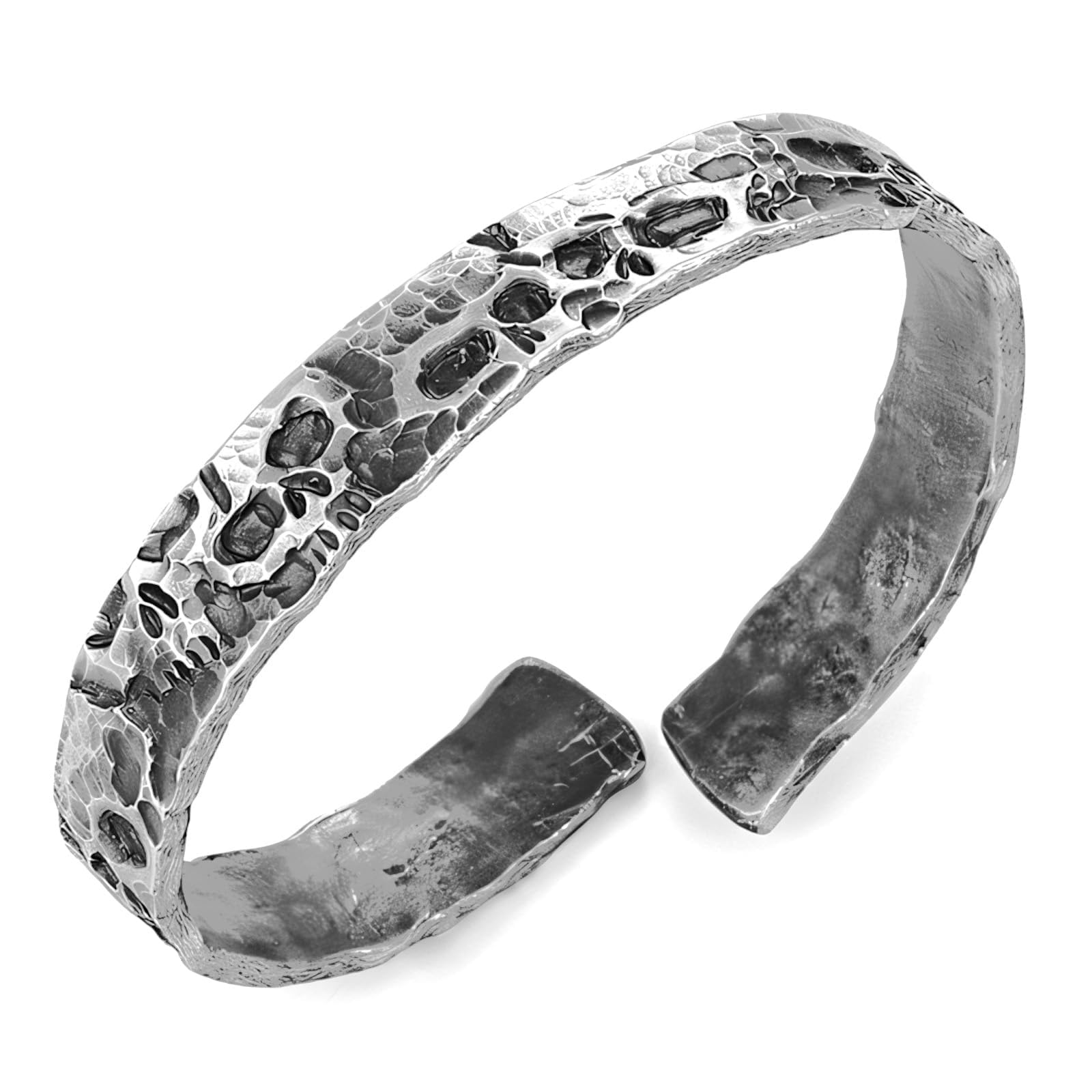 925 Sterling Silver Bangles For Women Handmade Silver Bangles Open Adjustable Bangle Bracelets For Women Silver Open Cuff